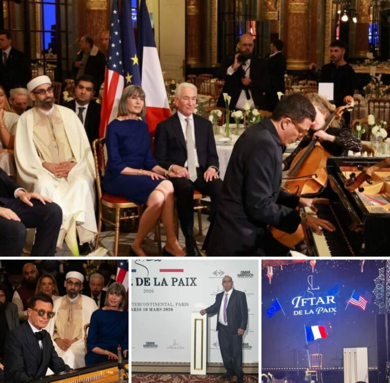 السيد الحسين آيت علا يتألق في “إفطار السلام” بباريس، تكريم دولي لمسيرة عطاء.