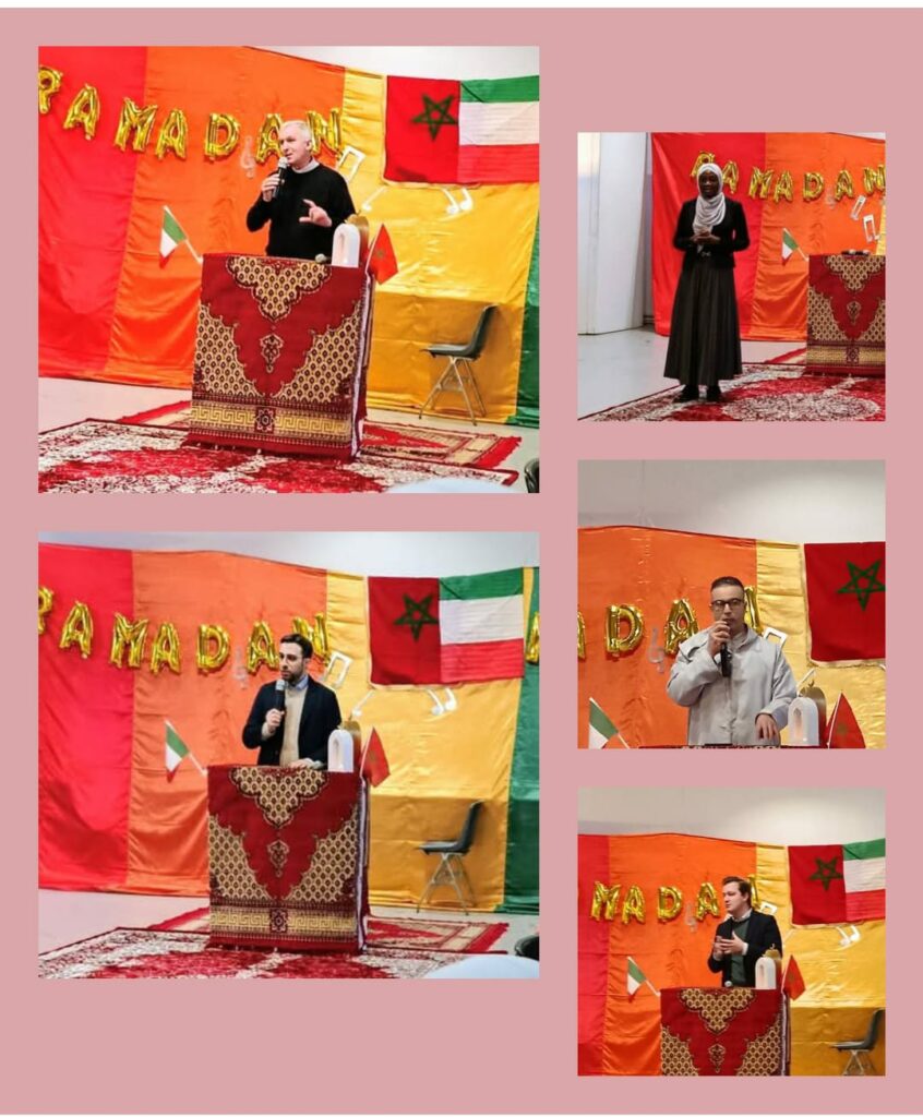 ​إفطار جماعي بـ “ريدزاطو” الإيطالية: تلاحم الأديان على مائدة مغربية أصيلة.